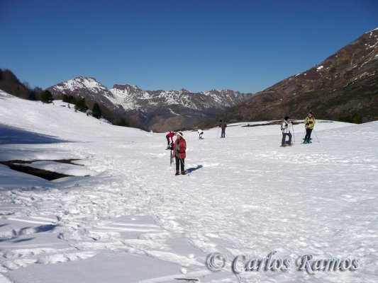 Raquetas en Candanchú013