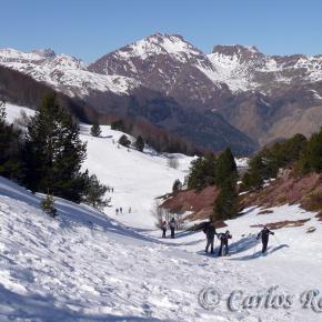Raquetas en Candanchú016