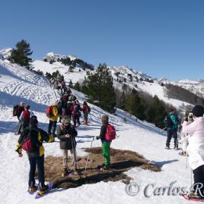 20080216 Raquetas en Candanchú