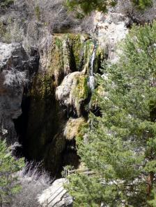 Cascada batida, Calomarde