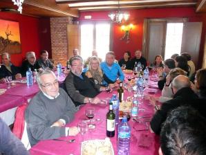 Comida marcha Frías-Calomarde