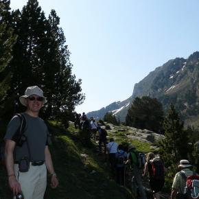Ascensión a los lagos Baciver