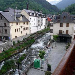 Viella desde el hotel