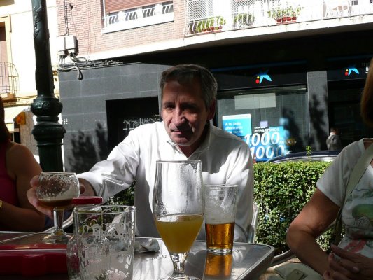 En el paseo de Calatadyud