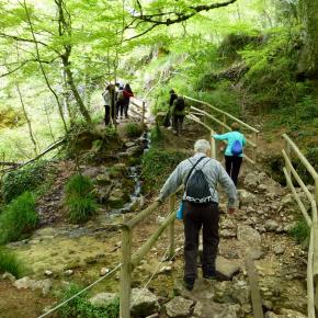 Nacimiento del Río Urederra, Baquedano, Navarra
