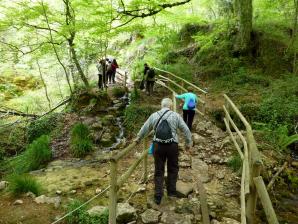 Nacimiento del Río Urederra, Baquedano, Navarra