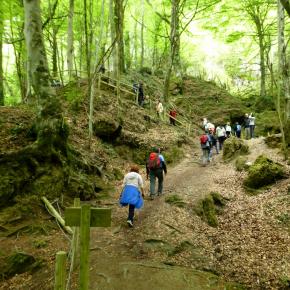 Nacimiento del Río Urederra, Baquedano, Navarra