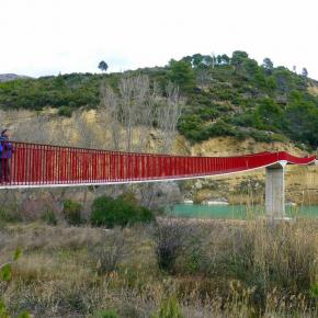 Río Gállego a su paso por Murillo y Riglos, Huesca