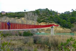 Río Gállego a su paso por Murillo y Riglos, Huesca