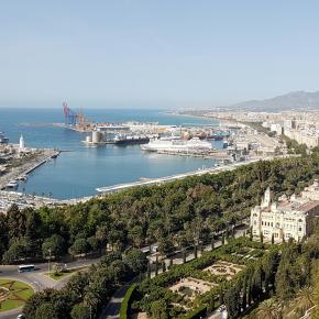 Málaga desde Gibralfaro
