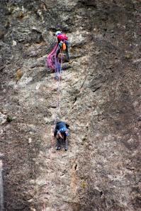 17 Escalada en la Gran Placa de Chodes
