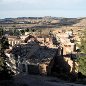 37 Morata desde Santa Bárbara. Al fondo. Chodes