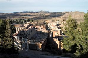 37 Morata desde Santa Bárbara. Al fondo. Chodes